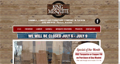 Desktop Screenshot of kingmesquite.com