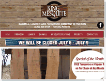 Tablet Screenshot of kingmesquite.com